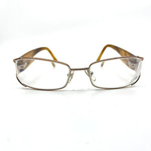 Versace Womens‎ Eyeglasses Frame Light Brown Mod.1179 1052 50-17-130 H6647